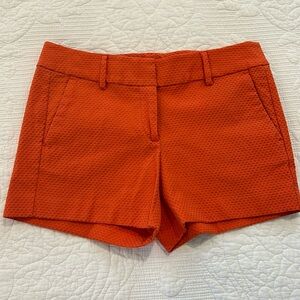 Ann Taylor petite orange shorts